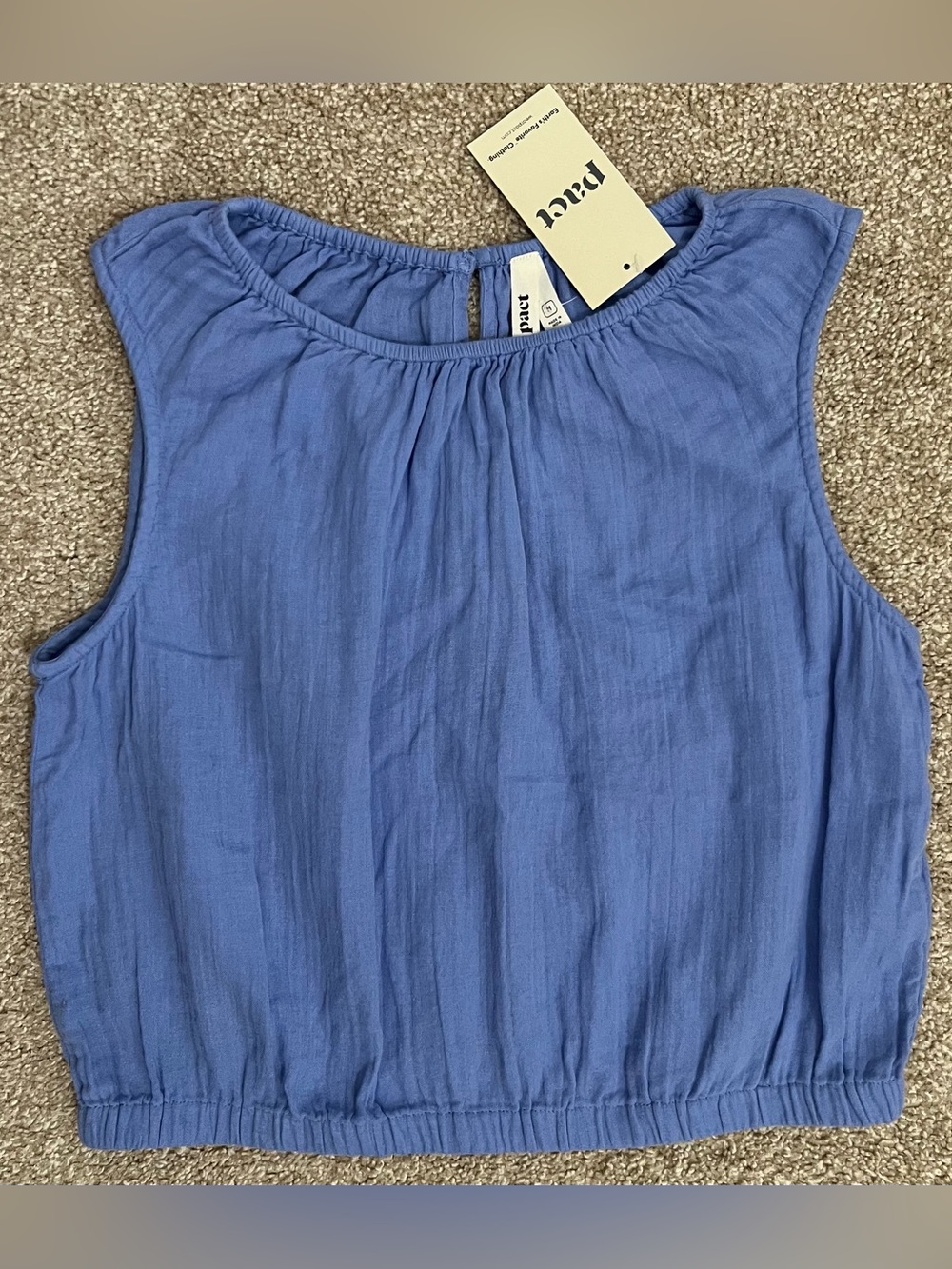 Pact 100% Organic Cotton Top Size Medium NWT!